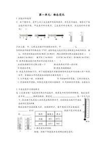 物态变化重点题型解法归纳