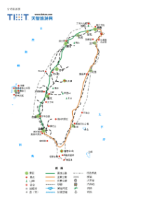 国内各省旅游简图