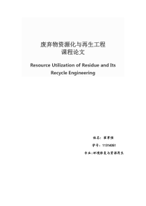 农业固体废物资源化制备生物质炭研究进展