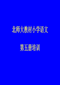 北师大教材小学语文