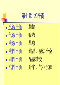 化工热力学的教学课件7