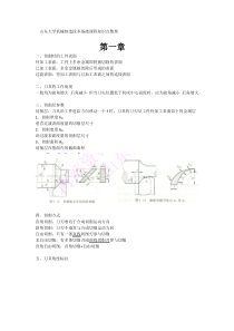 山东大学机械制造技术基础知识点整理