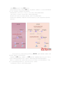 几条简单路由解决企业多个子网的VPN连接方案