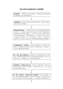 党总支委员会换届选举工作流程图