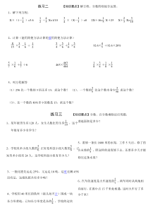 分数总复习