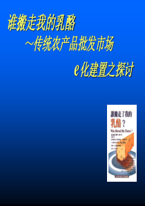 台湾休闲农业课程教材传统农产品批发市场-E化建制之探