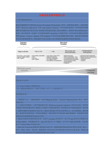 全基因组重测序数据分析