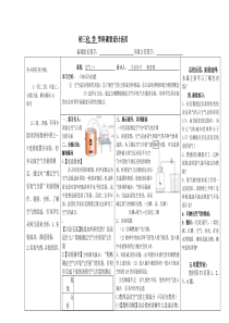 初三化学学科第二单元课堂设计活页