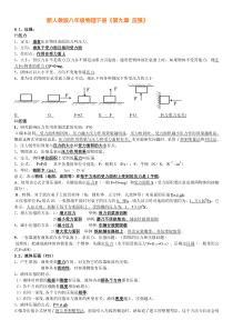 八年级物理下册《第九章-压强》知识点总结