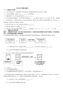 初中化学计算题专题复习