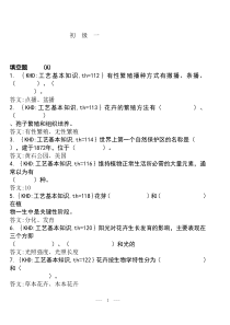 各工种知识问答题--绿化工(DOC 81页)