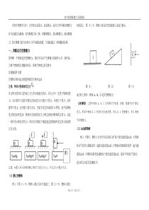 初中物理摩擦力解析