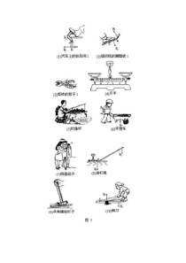 初中物理杠杆画力臂练习