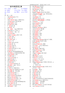 初中英语单词表大全2182个带音标(2)