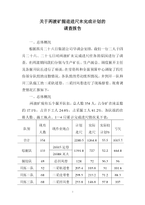 关于两渡煤矿掘进进尺未完成任务的1