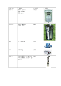 2019生产建设项目水土保持监测设备清单