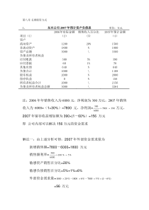 公司财务管理课后习题答案