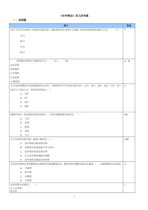 农学概论复习思考题2013.09