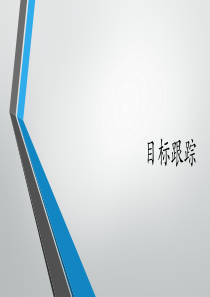 目标跟踪