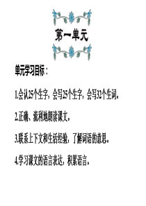 部编(统编)三年级上册小学语文期末复习课件(按单元复习)