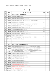 佛山节能验收目录及用表