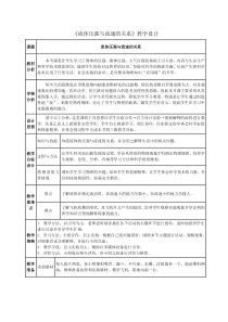 八年级为下册教案流体压强与流速的关系