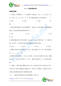 八年级数学勾股定理的应用测试题1