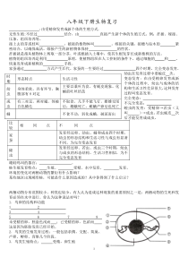 八年级生物下册复习提纲