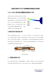 元计算CAE行业有限元语言在CFD与流固耦合领域的应用成果