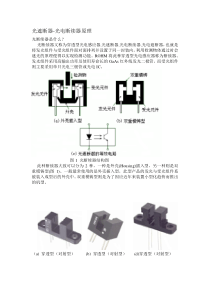 光遮断器-光电断续器原理