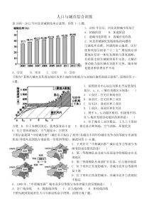 人口城市训练