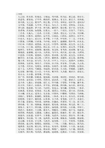 三字经全文解释