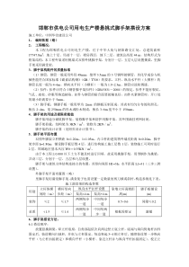 供电公司用电生产楼悬挑式脚手架搭设方案