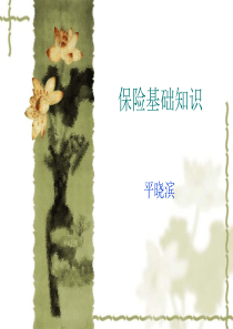 保险基础知识.核保师