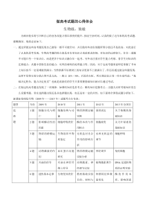 做高考试题的心得体会