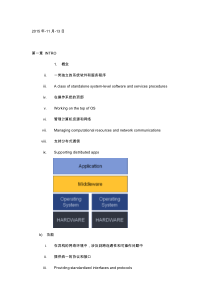 中间件复习笔记