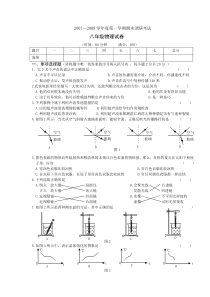 人教版八年级上期末考试试题及答案