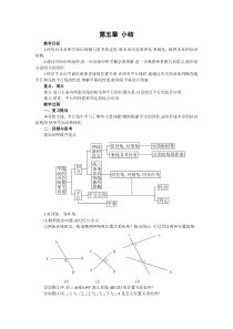 人教版初中数学第五章小结