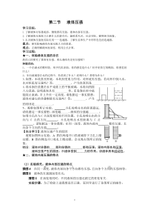 人教版初二第九章压强全章导学案