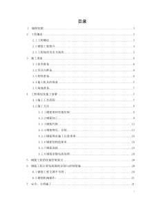 主体结构钢筋安装施工方案