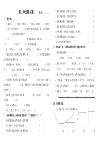 人教版四年级数学上册第二单元测试卷