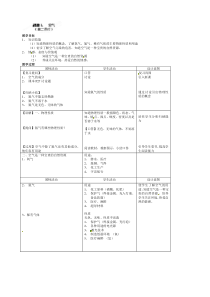 九年级化学上册第二单元课题1空气教案2