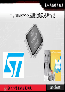 二STM32F103应用实例及器件描述