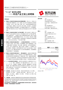 精细化工和新材料报告