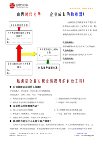 企业年度经营目标支持方案