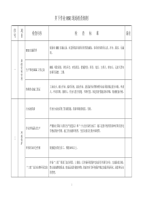 井下作业HSE现场检查细则1