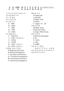 产成品及相关部件命名规则