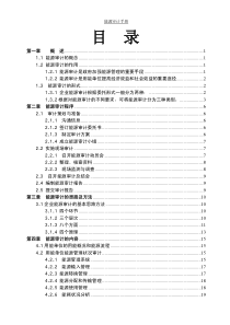 能源审计手册