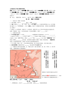 人教版七年级历史下册知识点提纲