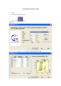 标准曲线制作操作步骤